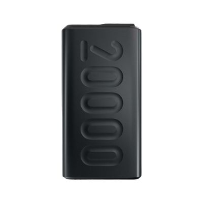 Ambrane 20000Mah Power Bank With 20W Fast Charging Triple Output Power Delivery Multi-Layer Protection Li-Polymer + Type C Cable (Stylo-20K Black)