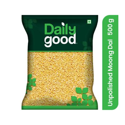 Daily Good Unpolished Moong Dal | Pouch