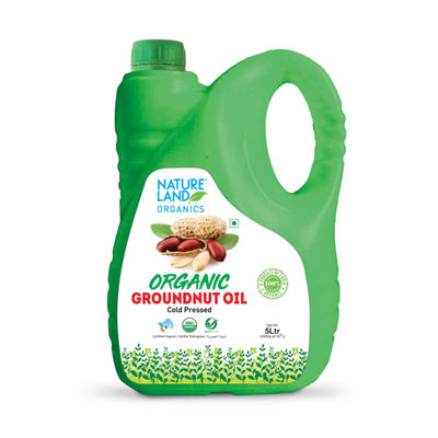 Natureland Cold Pressed Organic Groundnut Oil