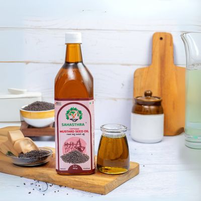 Sahasthra Cold Pressed Mustard Oil