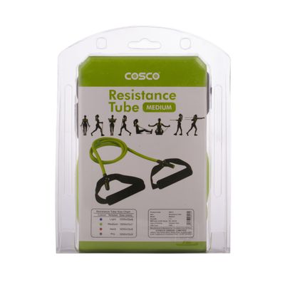 Cosco Resistance Tube-Medium|Green|Made In India