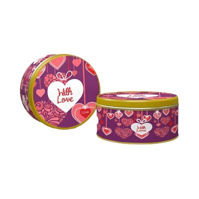 Cookie Man With Love Assorted Cookies Gift Tin
