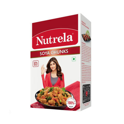Nutrela 100% Vegetarian Soya Chunks