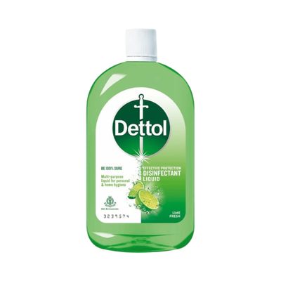 Dettol Liquid Disinfectant -Floor Cleaner, Surface Disinfection, Personal Hygiene - Lime Fresh