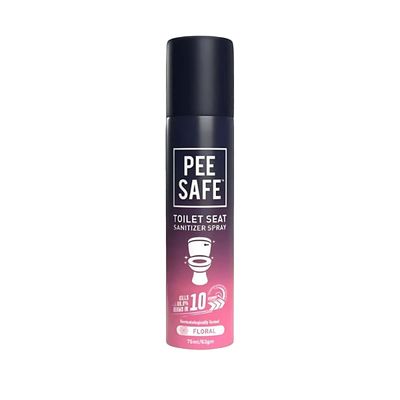 Pee Safe Toilet Seat Sanitizer Spray Floral