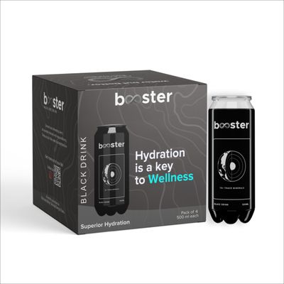 Booster Water Black Alkaline Water