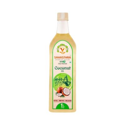 Sahasthra Cold Pressed Coconut Oil | Bottle