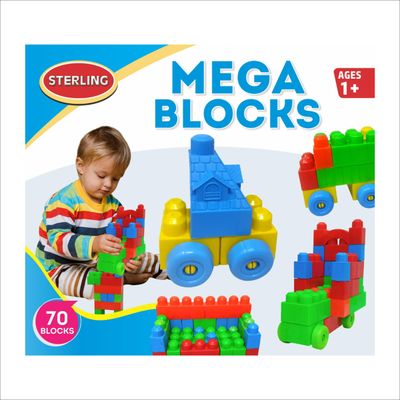 Sterling Construction Mega Block 70 Pcs Pvc