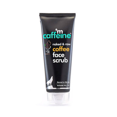 mCaffeine Coffee Face Scrub for Fresh & Glowing Skin - Removes Tan