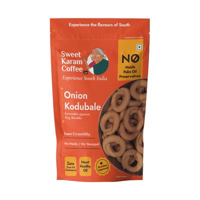 Sweet Karam Coffee Onion Kodubale/ Chakli / Ring Murukku