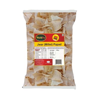 Wellfry Jawar | Millet Papad