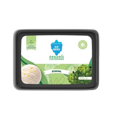 Iceberg Sitaphal Organic Ice Cream Tub