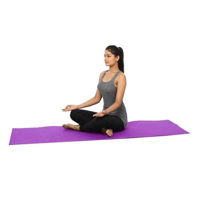 Elegant Weavers Yoga Mat 6mm - Comfortable for All Levels (Colour May Vary)