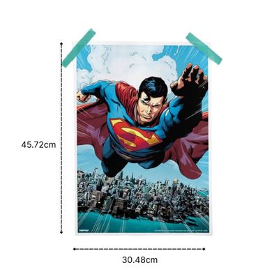 House Of Festivals Storming Through - Superman Official Poster