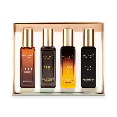 Bella Vita Organic Luxury Perfumes Gift Set For Men