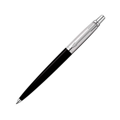Parker Jotter Standard Ball Pen Black Body (Blue Ink)