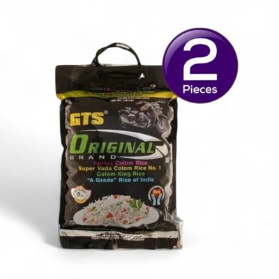 GTS Original Kolam Rice 5 kg Combo