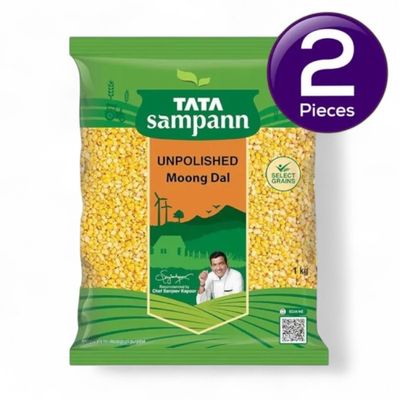 Tata Sampann Unpolished Moong Dal 1 kg Combo