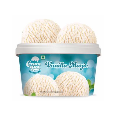 Cream Pot Vanilla Tub