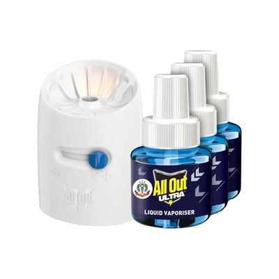 All Out Ultra Liquid Vaporizer Machine + Refill, Kills Dengue, Malaria & Chikungunya Mosquitoes