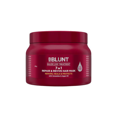 Bblunt 7 In 1 Repair & Revive Hair Mask For Upto 100% Damage Repair