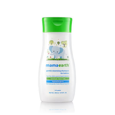 Mamaearth Gentle Cleansing Shampoo Baby For Kids | 0 - 5 years