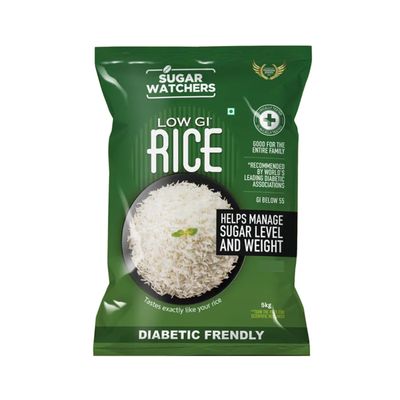 Sugar Watchers Low Gi White Rice - Diabetic Friendly Pouch