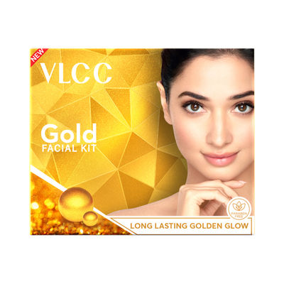 VLCC Gold Facial Kit For Luminous & Radiant Complexion