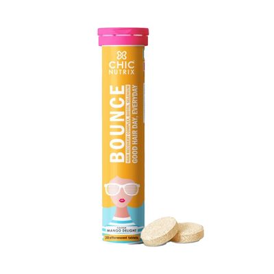 Chicnutrix Bounce Biotin For Hair Growth & Shine with Selenium & Amino Acids