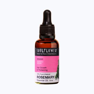 Soulflower Rosemary Essential Oil For Hair Growth