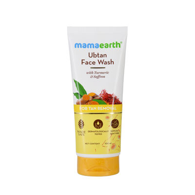 Mamaearth Ubtan Face Wash For Tan Removal