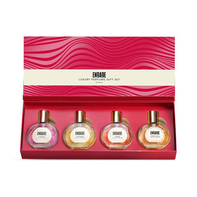 Engage Luxury Perfume Gift Set for Men & Women, Travel Sized, Assorted Pack