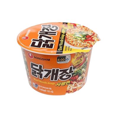 Korean Nongshim Bowl Noodle Chicken Non Veg