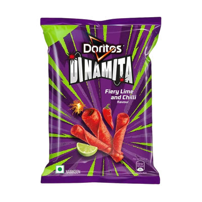 Doritos Dinamita Fiery Lime And Chilli Rolled Tortilla Chips