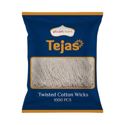 Shubhkart Tejas Twisted Cotton Wicks