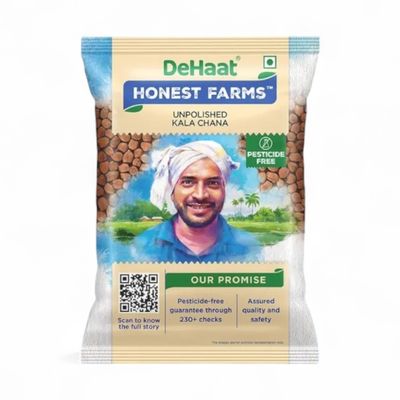 Dehaat Honest Farms Unpolished Kala Chana