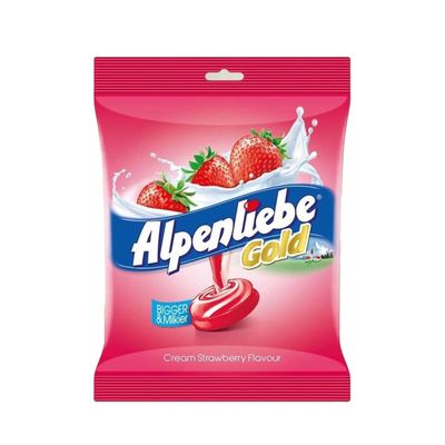 Alpenliebe Gold Cream Strawberry Candy