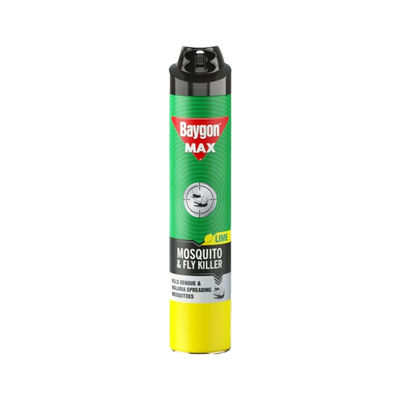 Baygon Max Mosquito And Fly Killer Spray, Kills Dengue & Malaria Mosquitoes