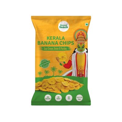 Beyond Snack Kerala Banana Chips - Sour Cream, Onion & Parsley