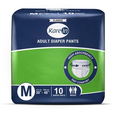 KareIn Classic Adult Diaper (Pants, M , 75-100 cm)