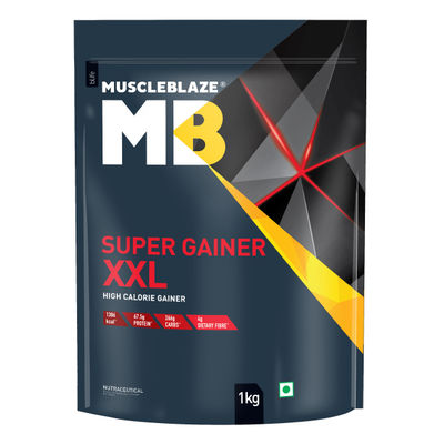 MuscleBlaze Super Gainer XXL High Calorie Gainer For Muscle Mass
