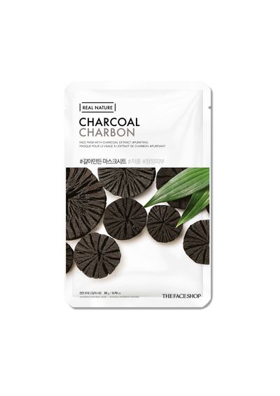 The Face Shop Real Nature Charcoal Face Mask Packet