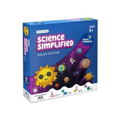Fevicreate Science Simplified DIY Solar System Educational Game for Kids