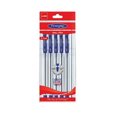 Cello Fine Grip Ball Pen Blue