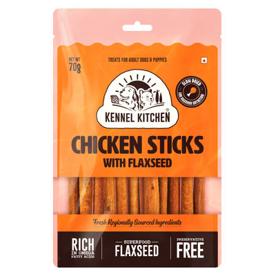Kennel Kitchen Soft Baked Chicken Stick Treats for Dogs