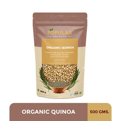 Popular Organics White Quinoa Seeds