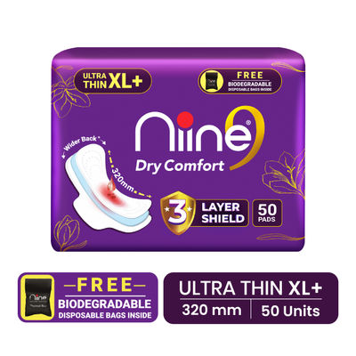 Niine Dry Comfort XL+ Sanitary Pads