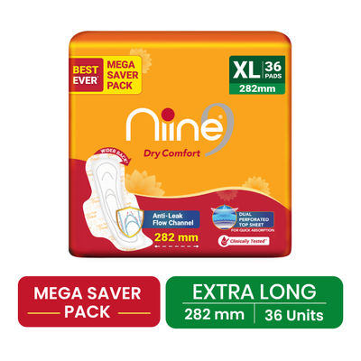 Niine Dry Comfort XL Sanitary Pads