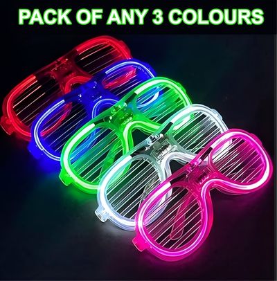 Let's Vybe Party Led Goggles - Set Of 3