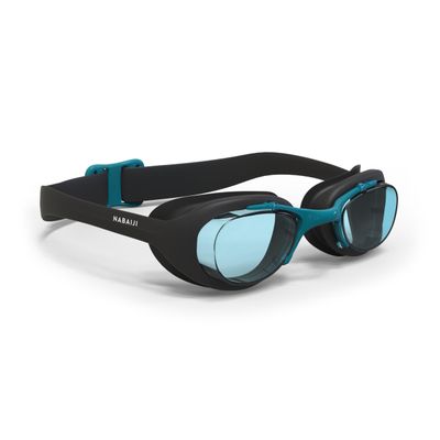 Nabaiji By Decathlon | Adult Swimming Goggles UV Protected - Black - L